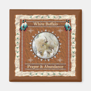 White Buffalo - Gebet & Abundance Magnet