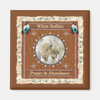 White Buffalo - Gebet & Abundance Magnet