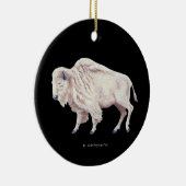 White Buffalo Keramikornament (Rechts)