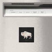 White Buffalo Magnet (In Situ (Geschirrspüler))
