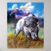 White Buffalo Poster (Vorne)