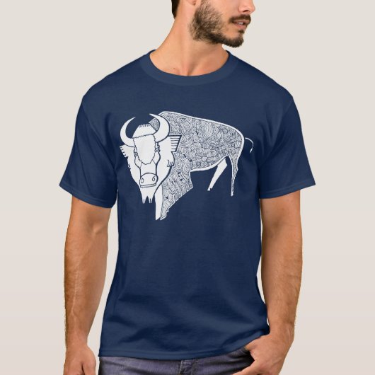 White Buffalo T-Shirt (Vorderseite)