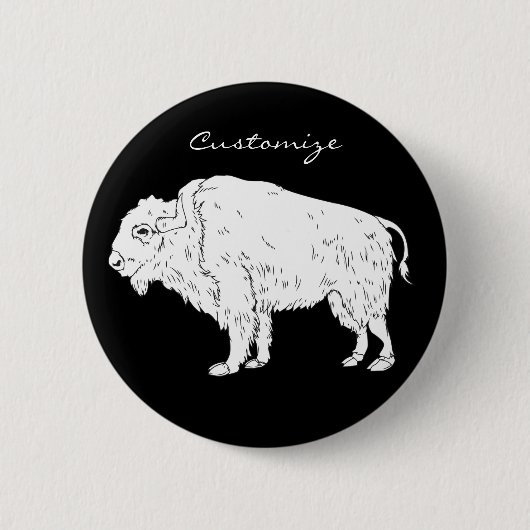 White Buffalo Thunder_Cove Button (Vorderseite)