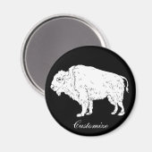 White Buffalo Thunder_Cove Magnet (Vorderseite/Rückseite)