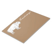 White Buffalo Thunder_Cove Notizblock (angewinkelt)