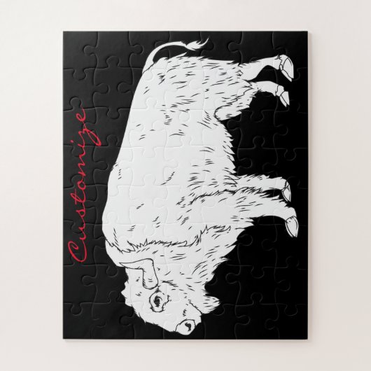 White Buffalo Thunder_Cove Puzzle (Vertikal)