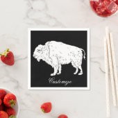 White Buffalo Thunder_Cove Serviette (Beispiel)