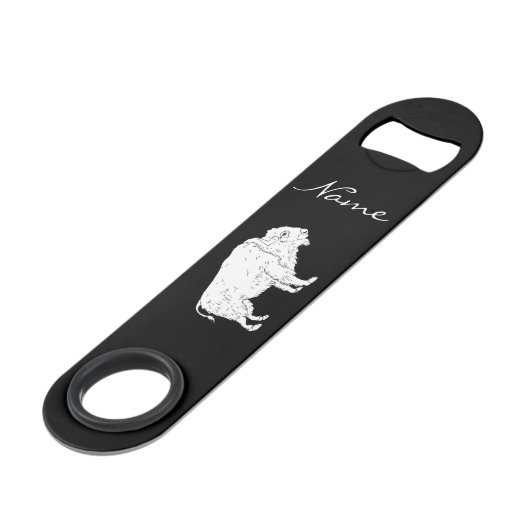 White Buffalo Thunder_Cove Speed Flaschenöffner (Vorderseite Schrägansicht)