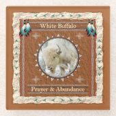 White Buffalo - Untersetzer aus Gebet und Überschw (Vorderseite)