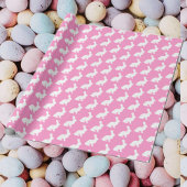 White Bunnies Geschenkpapier