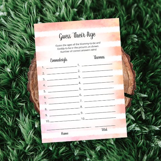 White Bunny Coral schätzt ihre alterliche Spielkar Einladung