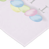 White Bunny Oaster Table Runner Kurzer Tischläufer (Ecke)