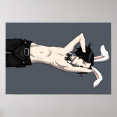 White Bunny Poster (Vorne)