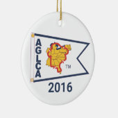 White Burgee (2016) Keramik Ornament (Rechts)
