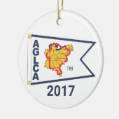 White Burgee (2017) Keramik Ornament (Links)