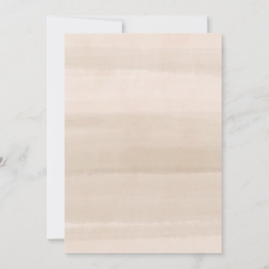 White Burgundy Pumpkin Baby Sprinkle Einladung (Rückseite)