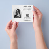 White Business Beauty Hair Nail Makeup Salon Flyer (Gruppe)