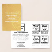 White Business Brand on Foil Card Folienkarte (Anzeige)