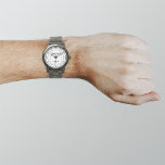 White Business Brand on Men Watch Armbanduhr<br><div class="desc">Ihr Firmenlogo auf weißem Hintergrund auf Männeruhr. Zubehör, das Sie in Ihre Werbeprodukte, Geschenke oder Geschenke an Ihre Kunden oder Kunden, um Ihr Geschäft zu werben oder Ihre Marke zu fördern. Anpassbare Uhr, mit der Sie Ihr Firmenlogo für Markenbewusstsein einsetzen können. Bitte Karo nach dem Hochladen Ihres Firmenlogos. Wenn Ihnen...</div>