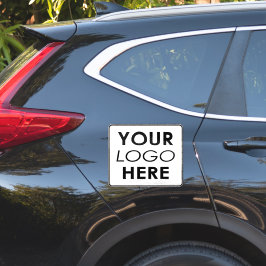 White Business Logo Company Moderne Minimal Aufkleber