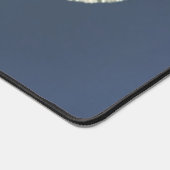 White Butterfly Desk Mat Schreibtischunterlage (Ecke)