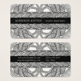 WHITE CABLE STRICK 3.5x2 Visitenkarte