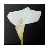 White Calla Blume Gartengarten Foto Fliese (Vorderseite)