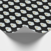 White Calla Blume Gartengarten Foto Geschenkpapier (Ecke)
