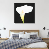 White Calla Blume Gartengarten Foto Leinwanddruck (Insitu (Schlafzimmer))