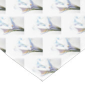 WHITE CALLA LILIES TISCHDECKE (Schrägansicht)