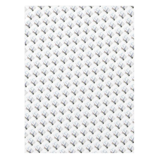 WHITE CALLA LILIES TISCHDECKE (Vorderseite)