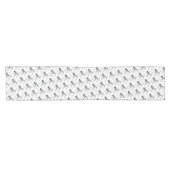 WHITE CALLA LILILIES KURZER TISCHLÄUFER (Horizontal)