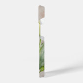 White Calla Lily Blume Art Phone Case iPhone Hülle (Linke Seite)