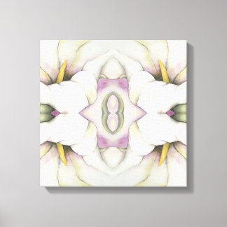 White Calla Lily Canvas Print Leinwanddruck