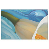 White Calla Lily Cheater Quilt Panel Stoff (Fat Quarter (45,7 x 55,9 cm))