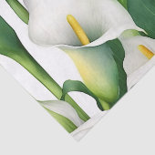 White Calla Lily Nature Seidenpapier (Ausschnitt)
