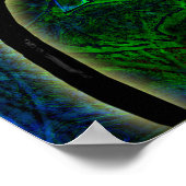 White Calla Lily (Semi Gloss Poster) Poster (Ecke)