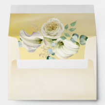 White Calla Lily und Grüne Eukalyptus Wedding