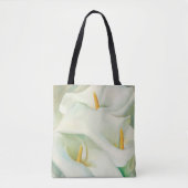 White calla lis Blume art Georgia O'Keeffe Ban Tasche (Vorderseite)