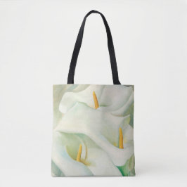 White calla lis Blume art Georgia O'Keeffe Ban Tasche