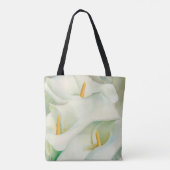 White calla lis Blume art Georgia O'Keeffe Ban Tasche (Rückseite)