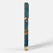 White Camellia Floral Design Case-Mate iPhone Hülle (Rückseite / Rechts)