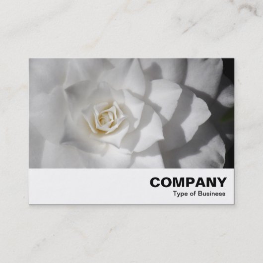 White Camellia Visitenkarte (Vorderseite)