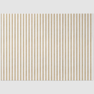 White Candy Stripes Vintag Kraft Braun Weihnachten Seidenpapier