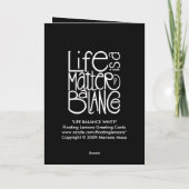 White Card Karte (Rückseite)