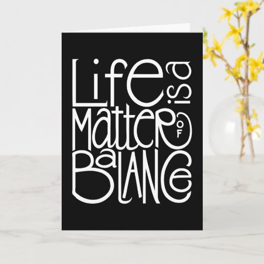 White Card Karte (Gelbe Blume)