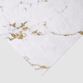 White Carrara Gold Stone Minimal Gray Stone Marmor Seidenpapier (Ausschnitt)