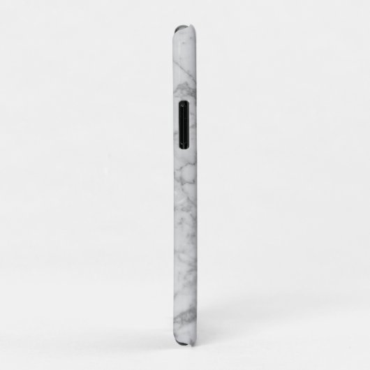 White Carrara Marble Gold Classic Personalisiert Case-Mate iPhone Hülle (Hinten/Rechts)