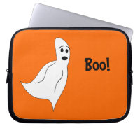 White Cartoon Ghost