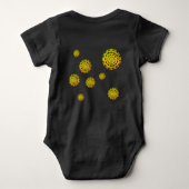 White Cat, Franz Marc Baby Strampler (Rückseite)